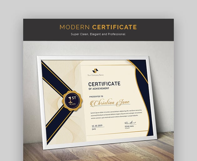 18 Best Free Certificate Templates (Printable Editable Downloads)